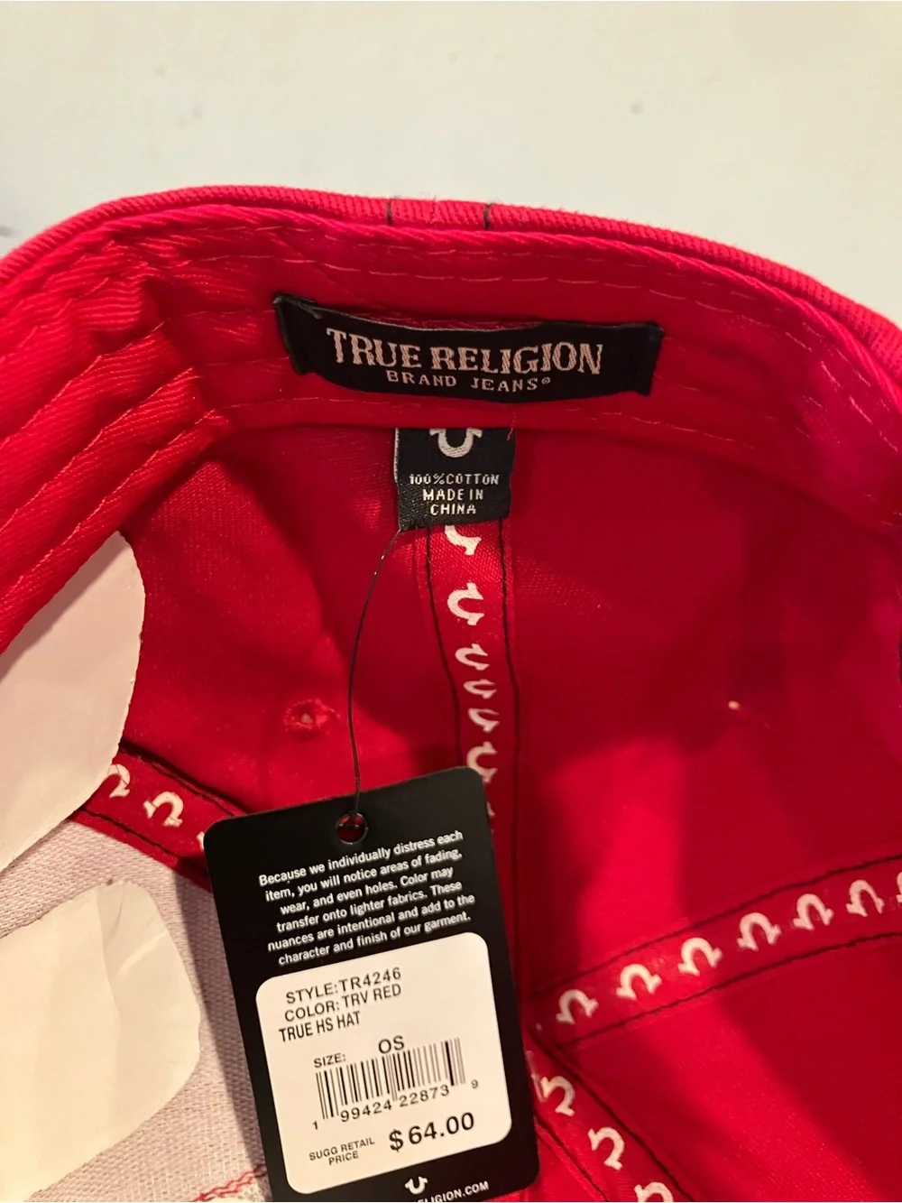 True religion hat